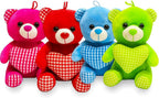 96 Pieces Hanging Teddy Bears (20cm Plush Toy for Kids and Adults – Adorable Design with Soft Material – Lightweight and Durable – Perfect for Room Décor – Gifts – and Collectibles)