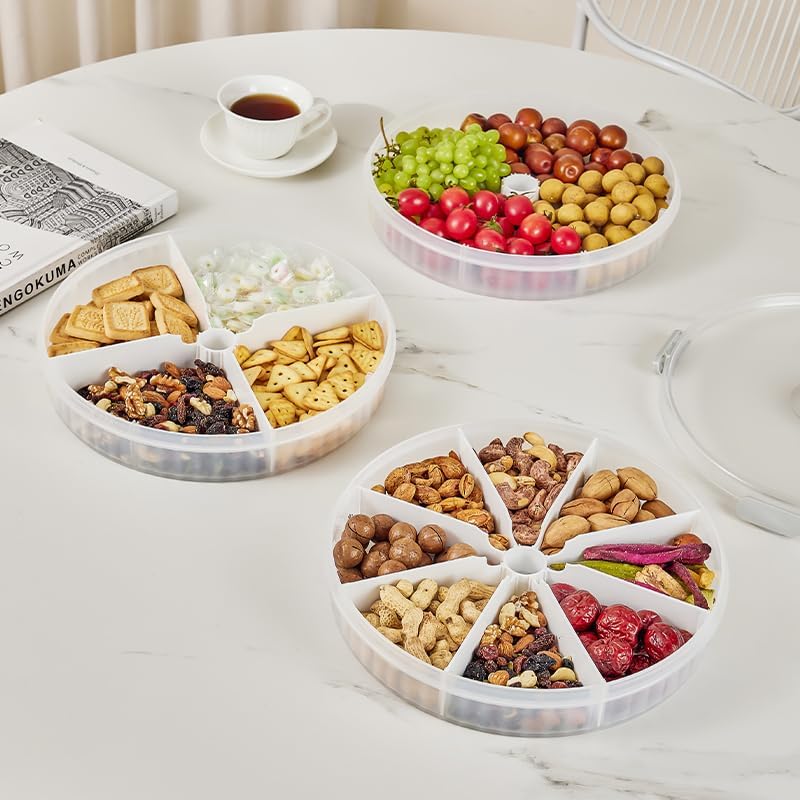 Adjustable Dried Fruit Plate – 10 Compartments