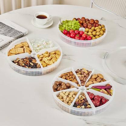 Adjustable Dried Fruit Plate – 10 Compartments