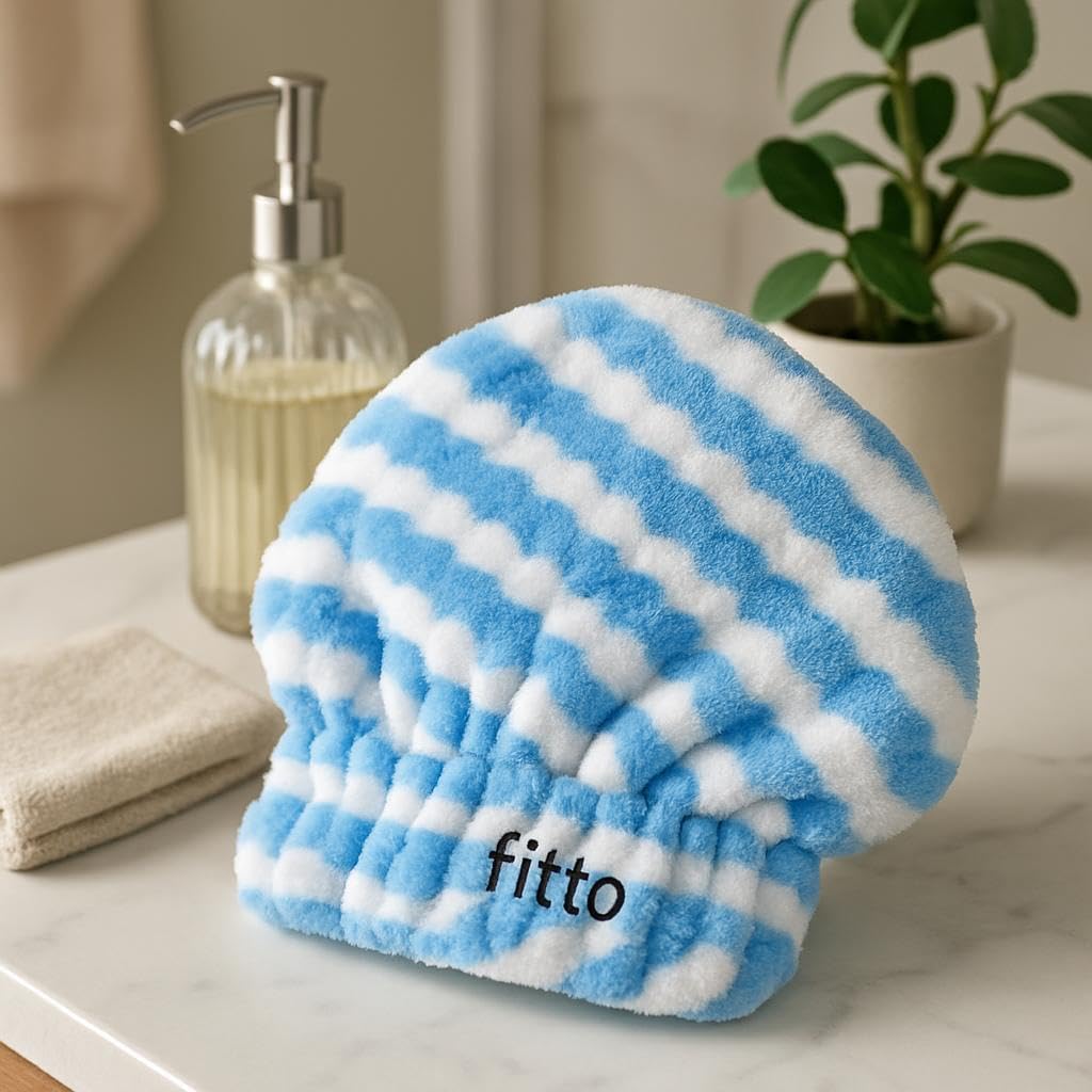 120 Pieces Fast Drying Hair Care Cap - Hair Dry Towel Wraps for Bath and Shower (Assorted Colors)