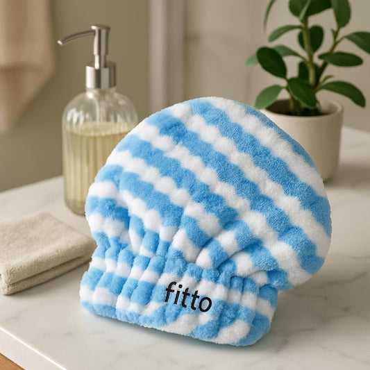 Fast Drying Hair Care Cap - Hair Dry Towel Wrap for Bath and Shower, Assorted color