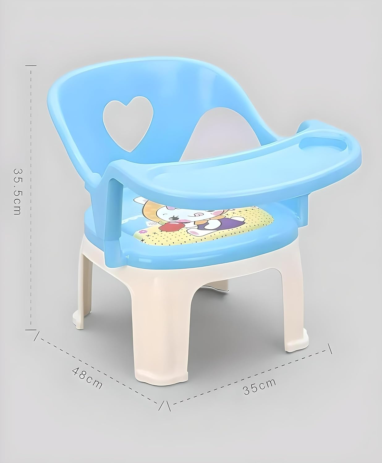 96 Pieces Baby High Chairs for Toddlers (Comfortable and Safe Seating with Adjustable Height – Sturdy Design – Easy-to-Clean Tray – Lightweight and Portable – Ideal for Mealtime – Playtime – and Feeding)