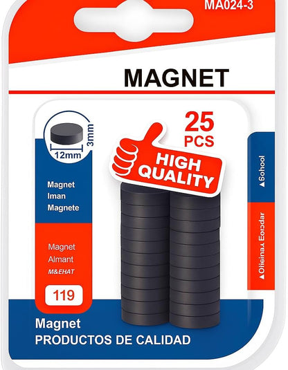 25 Piece Magnetic Building Blocks Set for Kids, Educational Construction Toys, STEM Learning Kit