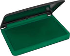240 Pieces Stamp Pads (Premium Quick-Drying Ink for Clear – Smudge-Free Impressions – Ideal for Rubber & Polymer Stamps – Long-Lasting – Non-Toxic – Ink Pad for Office – Crafting – and DIY Projects – Green)