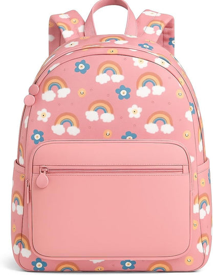 School Bag 40x30cm Pink Lightweight Student Backpack