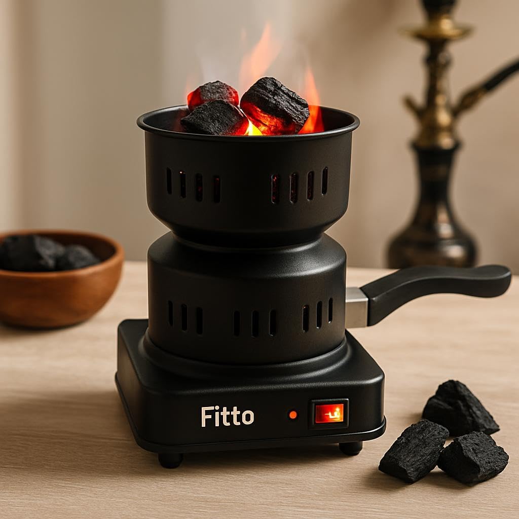 72 Pieces Atharved Electric Charcoal Burners (500W – Smokeless Coal Starter for Hookah – BBQ – Incense – Shisha)