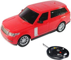 96 Pieces 1:16 Range Rover Style RC Cars (Red - Remote Control Rechargeable Toy with Steering Wheel Controller – High-Speed Racing Car for Kids and Adults – Realistic Design – 2.4GHz)