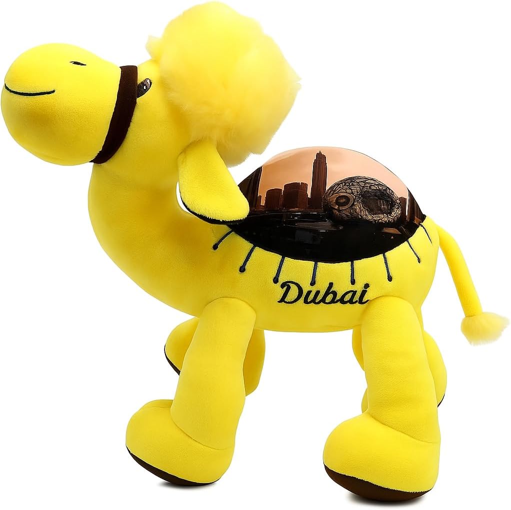 96 Pieces Yellow Camels (25 cm Figurine – Arabian Camel plush toy Decor)