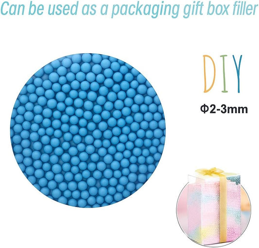 Polystyrene Ball Blue for Crafts, DIY Projects, and Decorations - Lightweight and Versatile