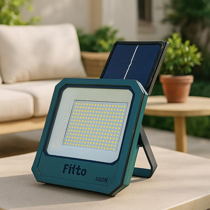 500W Solar LED Light - Bright Outdoor Lighting for Gardens, Patios, and Pathways