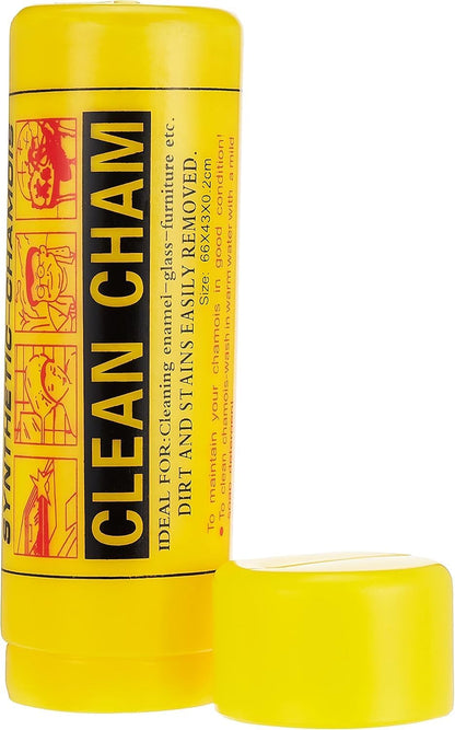 Clean Chamois Synthetic Cloth - Ultra-Absorbent, Lint-Free, Scratch-Free Cleaning Towel for Cars, Boats, Windows, Home Use - Durable & Reusable Synthetic Chamois Cloth for Streak-Free Shine