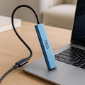 96 Pieces 4-Port USB-C & USB 3.0 Hubs for Fast Data Transfer