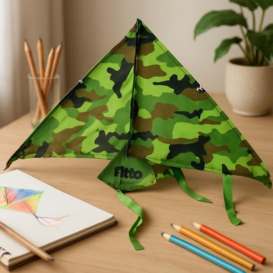 90 cm Army Color Kite for Outdoor Flying