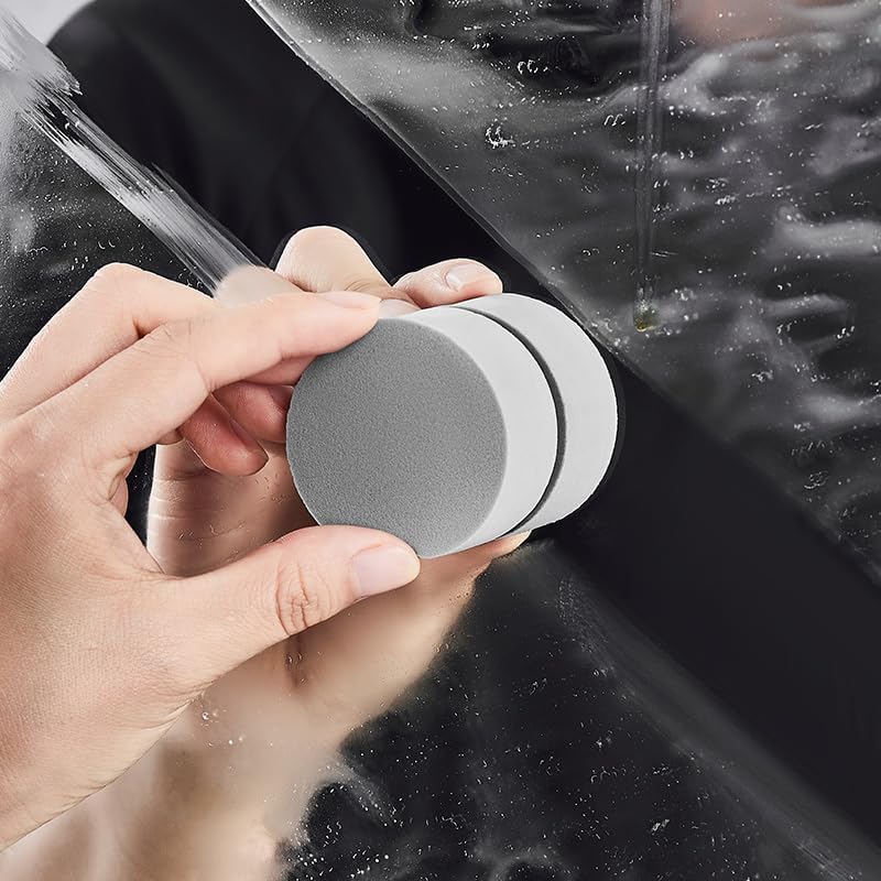 240 Pieces Flower Faucet Absorbent Sponge Set - Grey - 3 Pieces