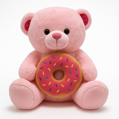 40 cm Pink Teddy Bear Plush Toy for Kids, Baby, and Home Decor Plush Toy, Stuffed Animal, Soft Cuddly Bear, Gift for Kids, Baby, and Collector