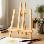 120 Pieces 30cm Wooden Tabletop Display Stand Artist Easels