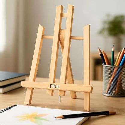 30cm Wooden Tabletop Display Stand Artist Easel