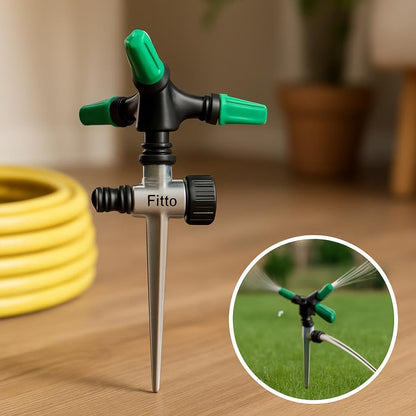 Multi-Functional Spray Nozzle with 3 Adjustable Outlets for Irrigation