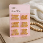 120 Pieces 4 Sizes Small and Large Safety Pins for Clothes Sewing