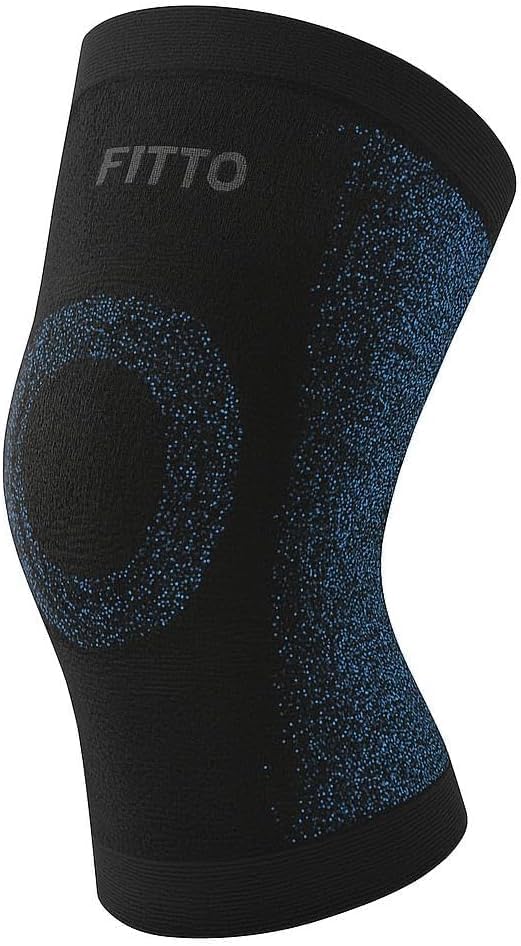 96 Pieces Knee Compression Sleeves for Pain Relief - Elastic Support (Black)