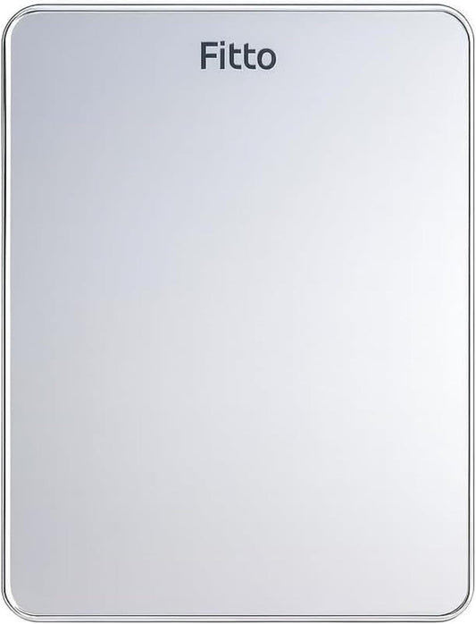 Frameless Rectangular Cosmetic Mirror 29.5cm Wall Vanity Makeup Mirror Without Frame for Bathroom Dressing Table