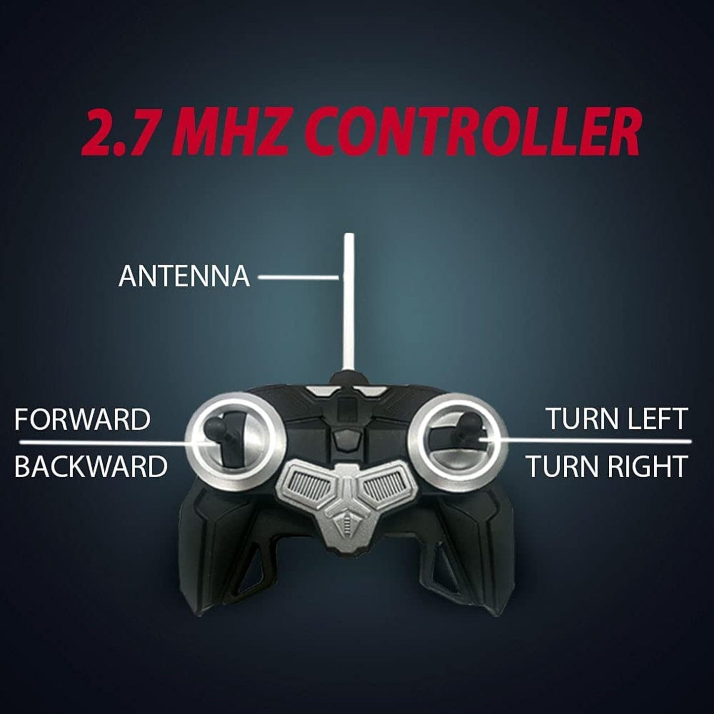 Remote Control 2.4Ghz RC Truck 4Wd RC Monster Truck Powerful Rock Crawler Remote Control Car Off-Road Toys For Boys Red