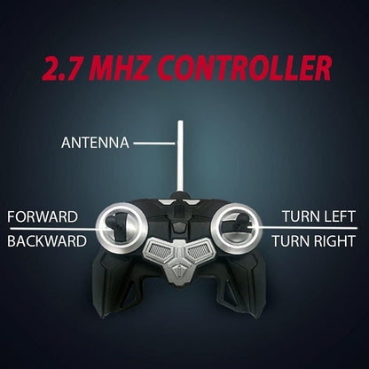 Remote Control 2.4Ghz RC Truck 4Wd RC Monster Truck Powerful Rock Crawler Remote Control Car Off-Road Toys For Boys Red