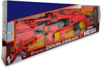60 Pieces Safety Bullets Automatic Rifle Toys (Rotary Magazine Style – Battery Operated with Laser Sight For Aim Support)