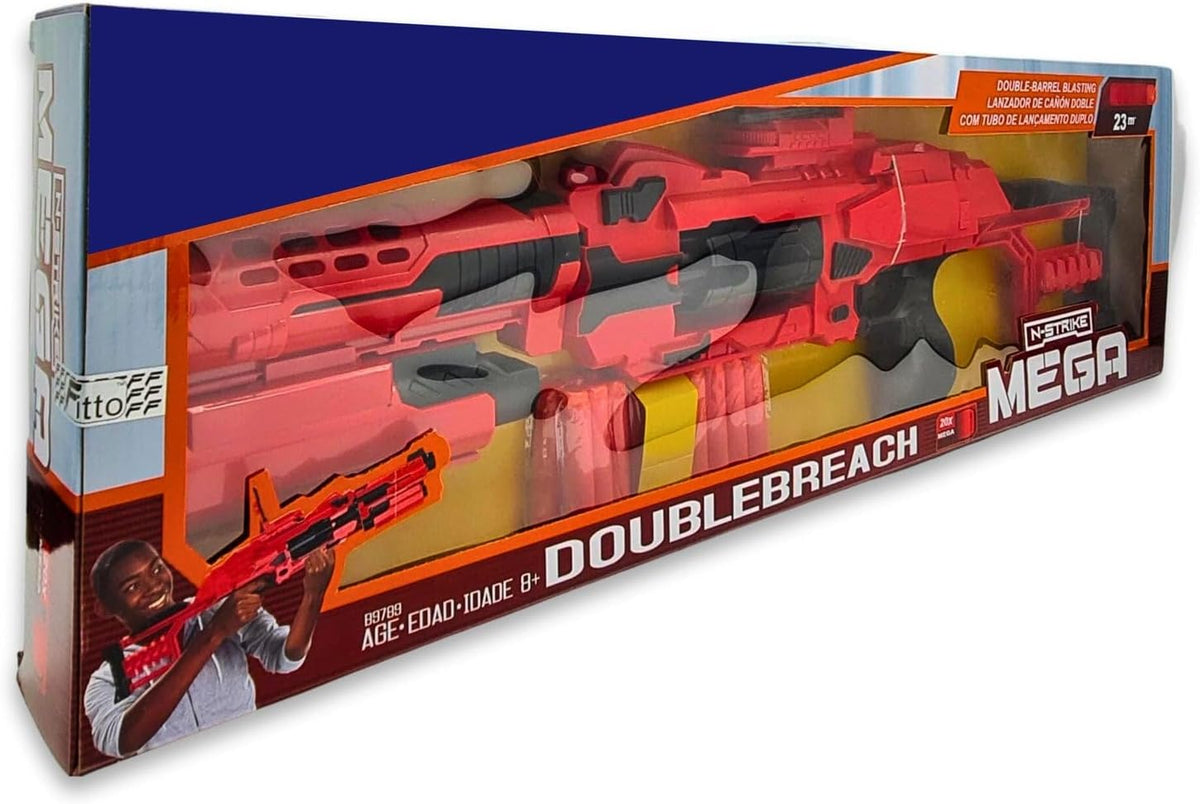 60 Pieces Safety Bullets Automatic Rifle Toys (Rotary Magazine Style – Battery Operated with Laser Sight For Aim Support)