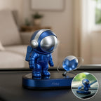 96 Pieces Solar Astronaut Design Rotating Car Air Fresheners (Blue)