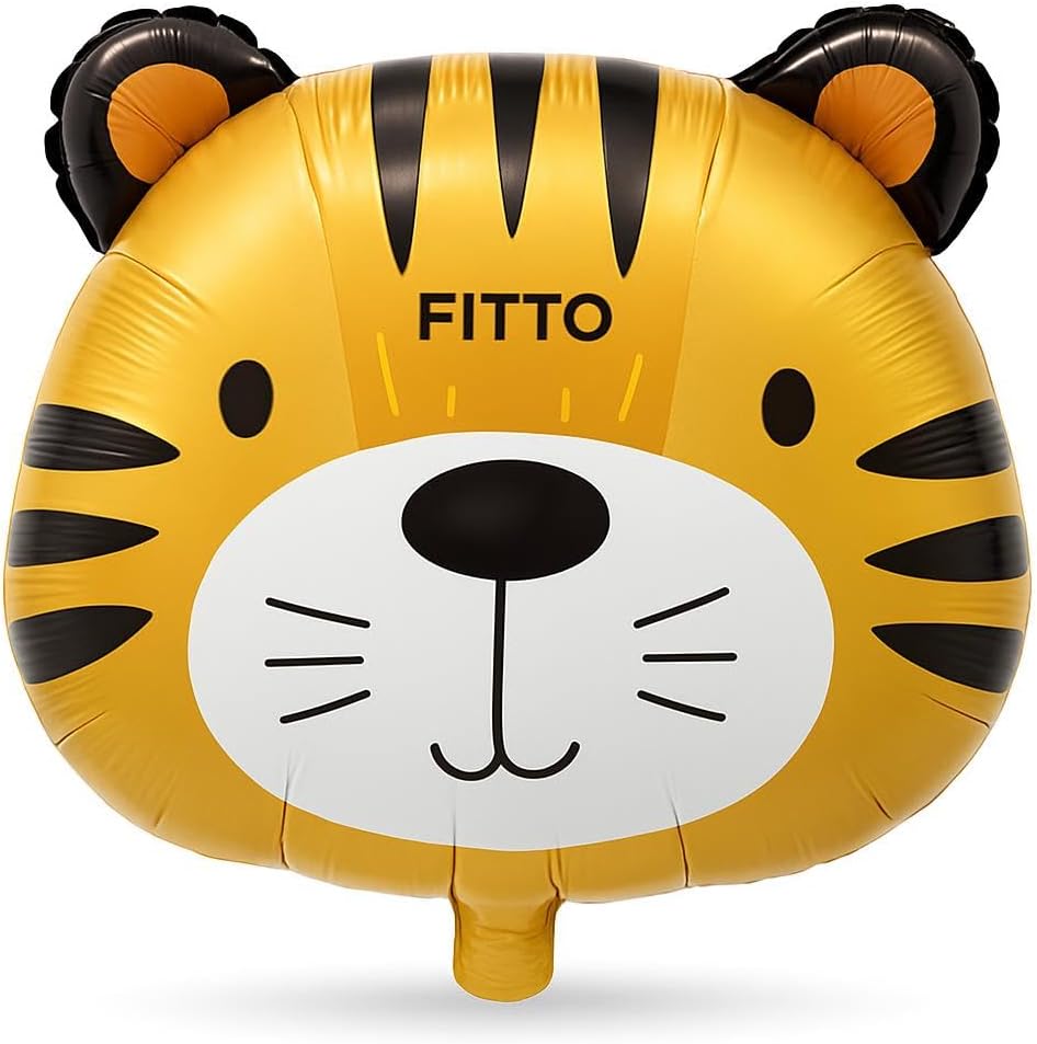 Jungle Safari Theme Balloon 24 Tiger Face – Kids Birthday Party Decoration Supplies Pack for Boys, Amazon.ae