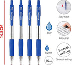 120 Pieces 4 Pieces (1.0mm Ball Point Pen – 14.5cm – Blue)
