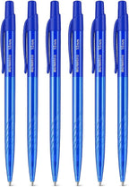 120 Pieces Ball Point Pens 6 Packs (1.0mm Blue – 14.5cm)