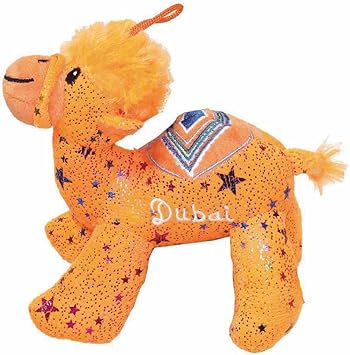 FITTO Camel Stuffed Plush Toy – Soft and Cuddly Camel Teddy for Kids, Babies, Durable Cotton Design, Ideal for Playtime, Room Décor, and Collectible Plush Toy Gift