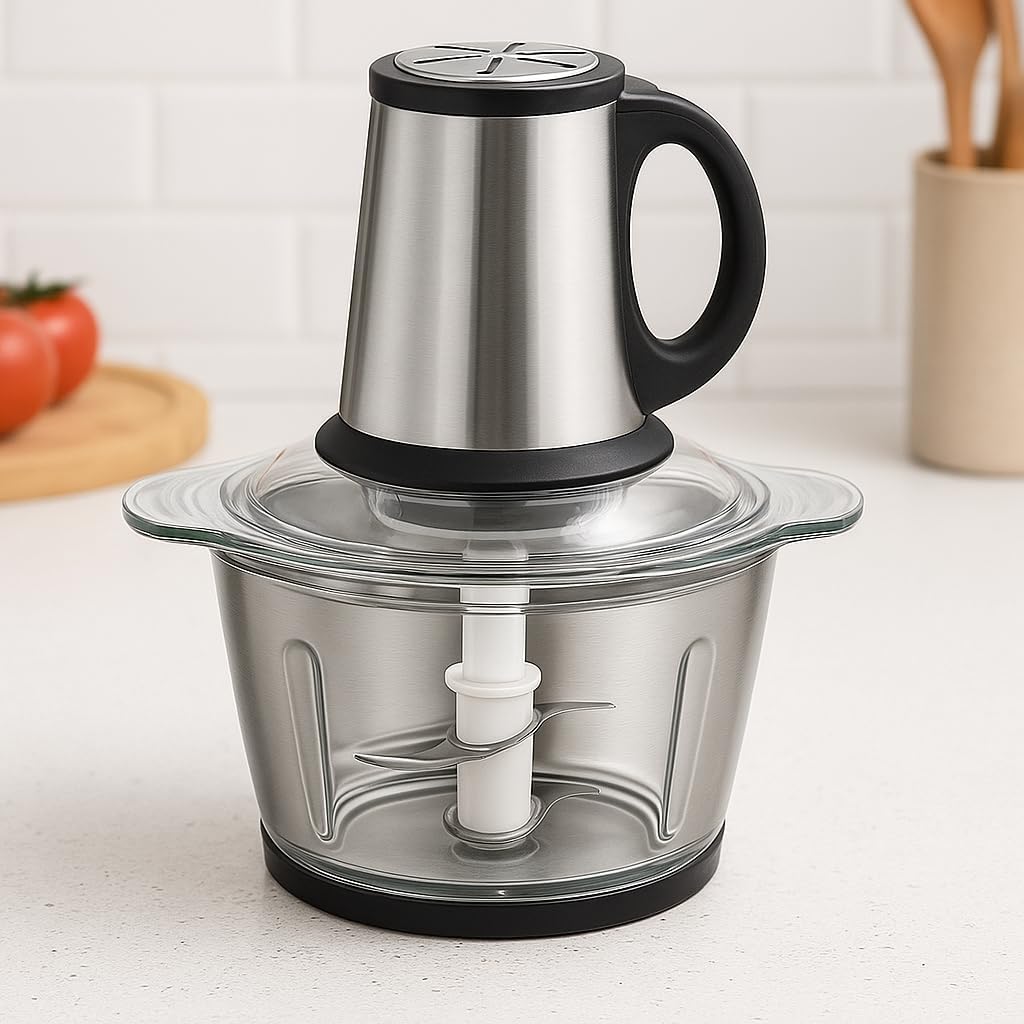 72 Pieces Electric Meat Grinders (3.8L – High-Power Food Processor for Grinding Meat – Sausages – Vegetables – and More – Stainless Steel Blades – Easy to Use – Ideal for Home Kitchens)