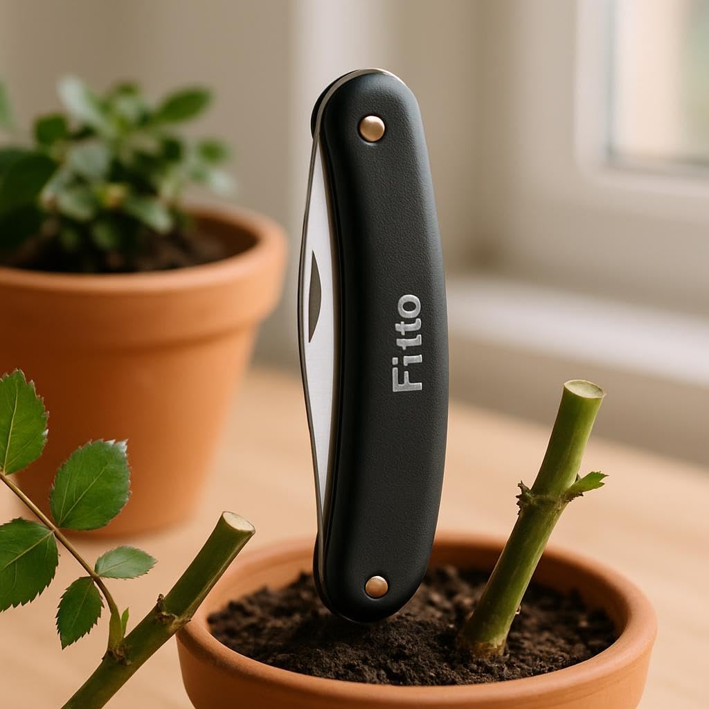72 Pieces Durable Pruning Knives with Non-Slip Handle for Gardening and Plant Care