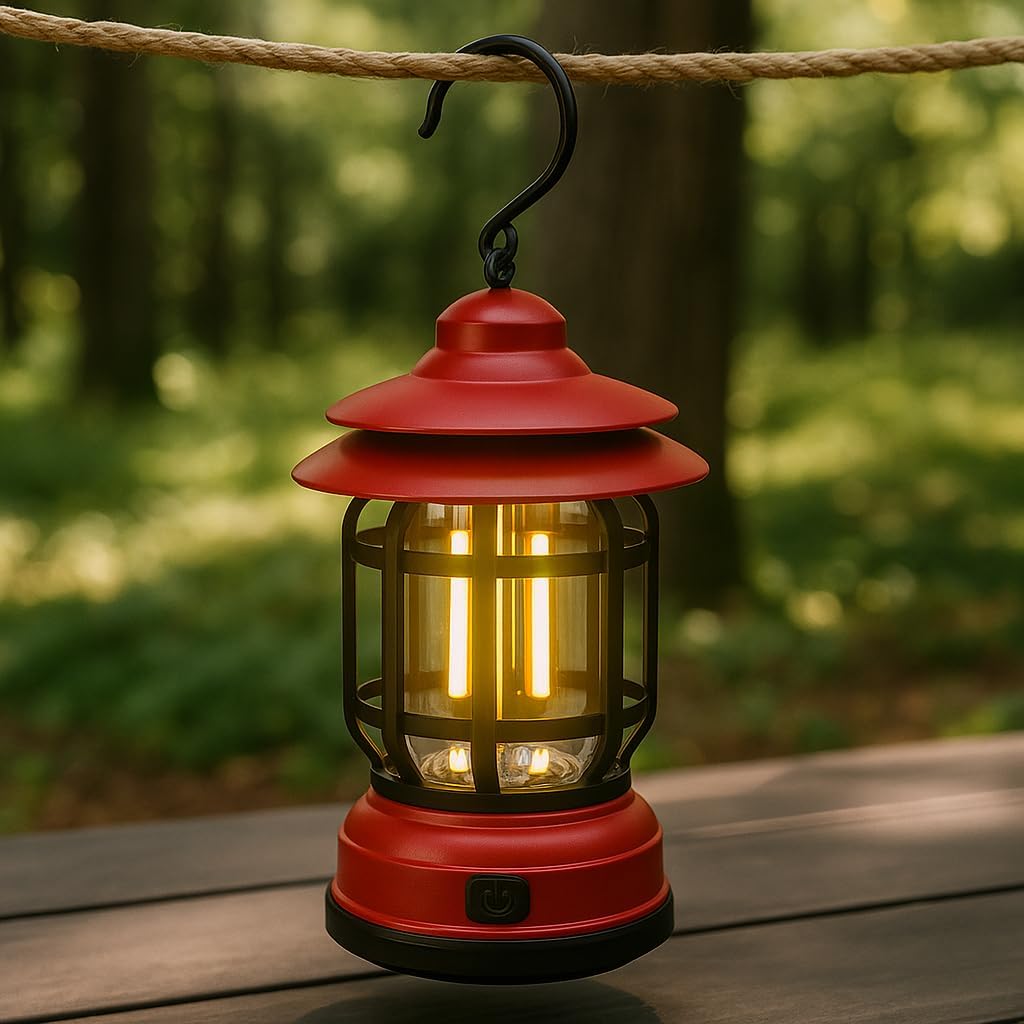 96 Pieces Camping Lanterns (Outdoors – 2 Lighting Modes – High Brightness – Portable – For Camping Hiking Fishing)