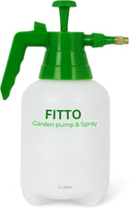 96 Pieces 2-Liter Garden Pump and Spray Bottles with Green Nozzle