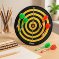 96 Pieces Magnetic Dart Board Sets (12 inches – Cloth & Plastic Round Dart Board with 6 Darts for Indoor Fun – Skill Development – Compact Storage)