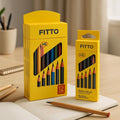48 Pieces Graphite Pencil Set - 12-Piece Premium Sketching & Drawing Pencils for Artists (Students & Professionals - Smooth – Blendable Graphite for Precise Shading - Ideal for Sketchbooks)