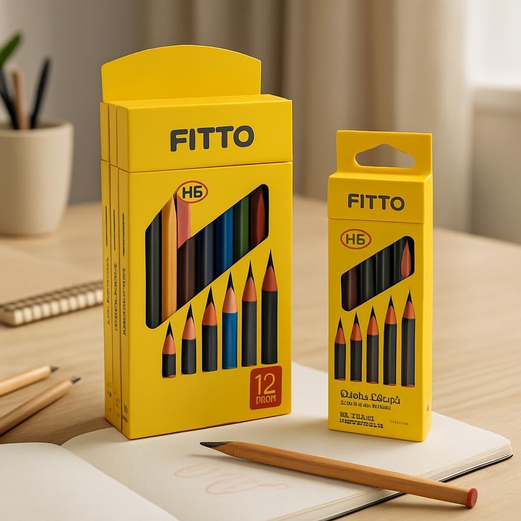 48 Pieces Graphite Pencil Set - 12-Piece Premium Sketching & Drawing Pencils for Artists (Students & Professionals - Smooth – Blendable Graphite for Precise Shading - Ideal for Sketchbooks)