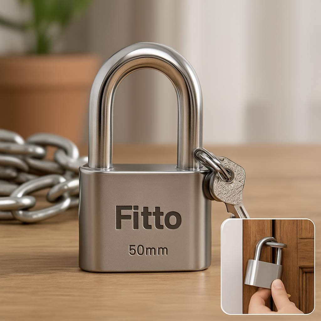 120 Pieces GDOs (50mm Padlock for Security - Durable and Reliable Locking Solution)