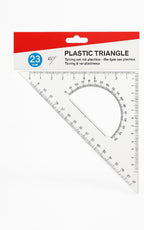 144 Pieces Plastic Triangle Rulers (23cm x 14cm for Geometry – Drafting – and Drawing)