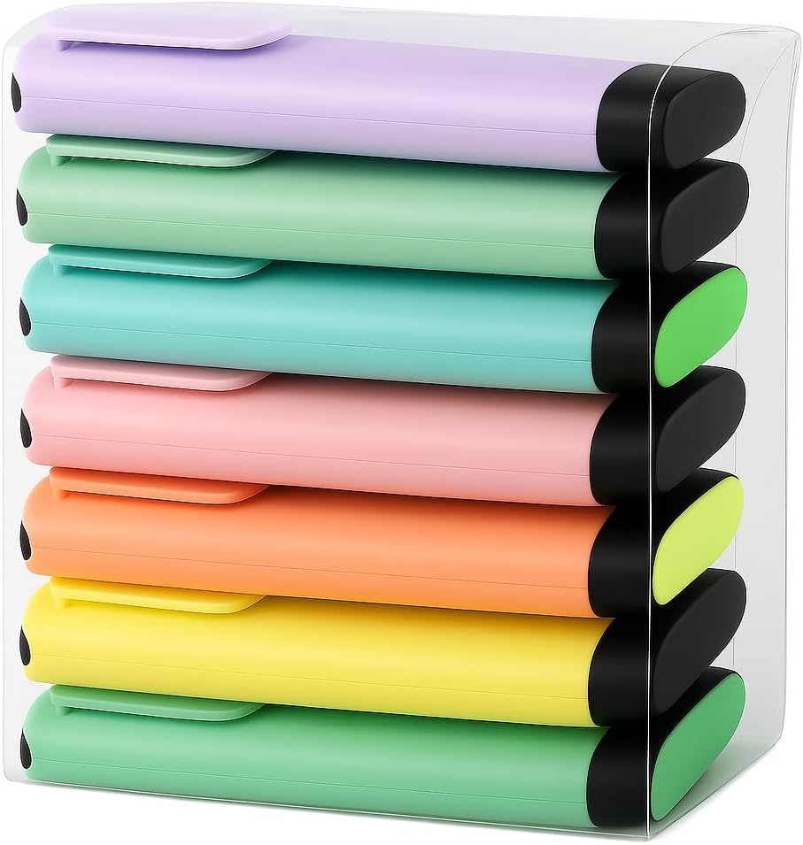 96 Pieces 12-Pieces (11cm 1/5mm Highlighters for Office – School – Study)