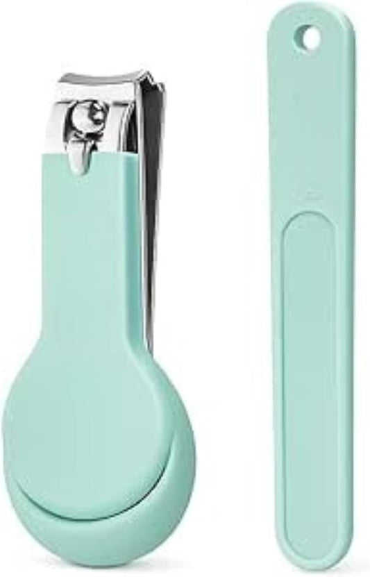 Baby Nail Clipper 6.5x2.5cm - Infant Nail Trimmer with Safety Guard, Compact Baby Nail Cutter for Newborns & Toddlers