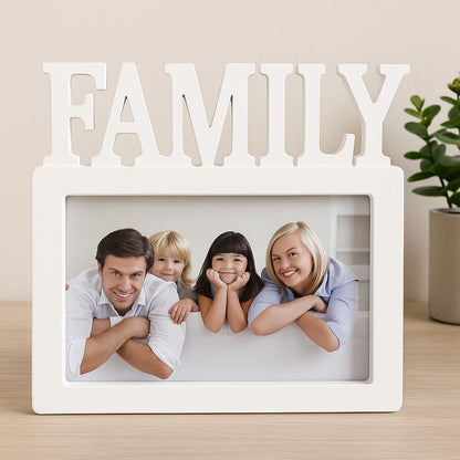 Compact Mini Family Photo Frame 15x10cm - Stylish Picture Display Frame