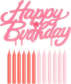 240 Pieces Red Party Candles for Birthday Tabletop Decor (Birthday Candle & Party Accessory)