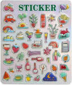 144 Pieces Party Stickers Pack - Assorted Birthday & Kids Sticker Sheets for Party Favors (Scrapbook – Planner & Invitations)