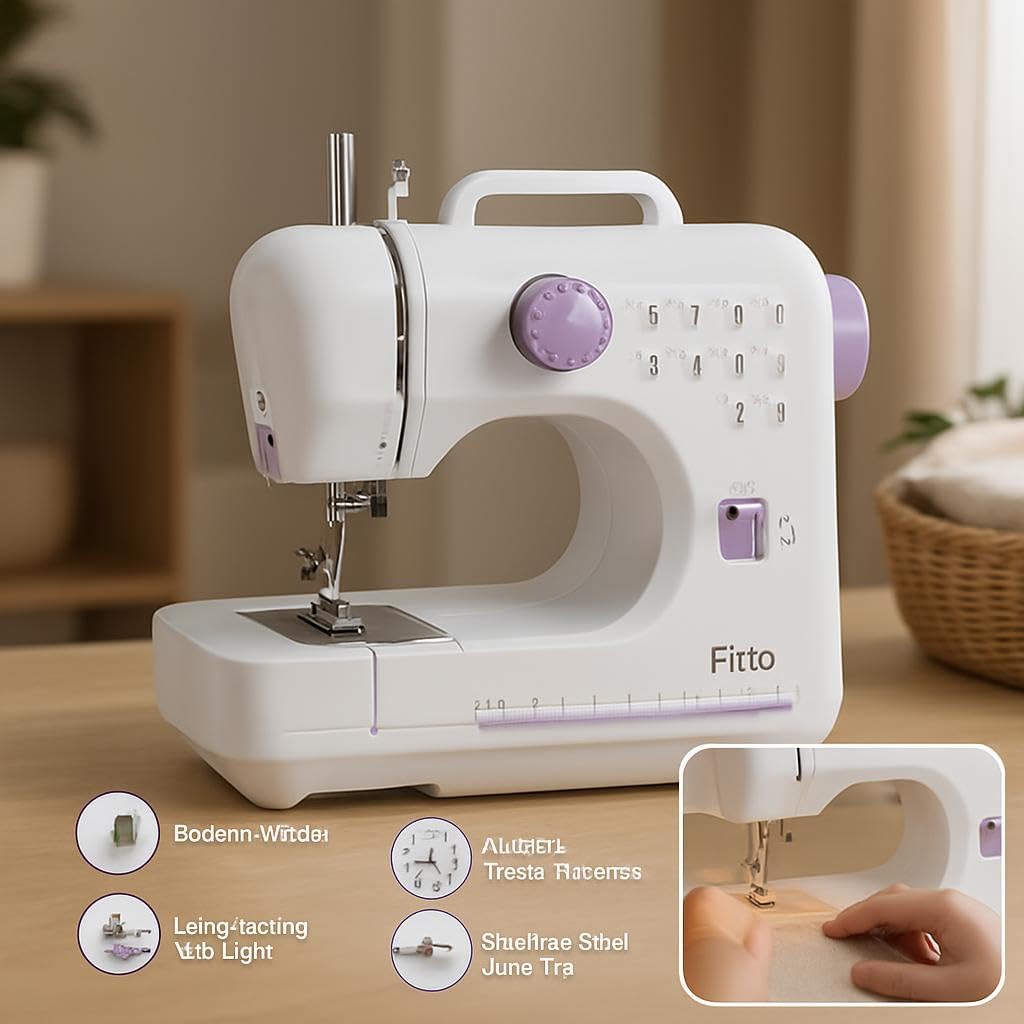 48 Pieces 7-in-1 Multi-Functional Household Sewing Machines