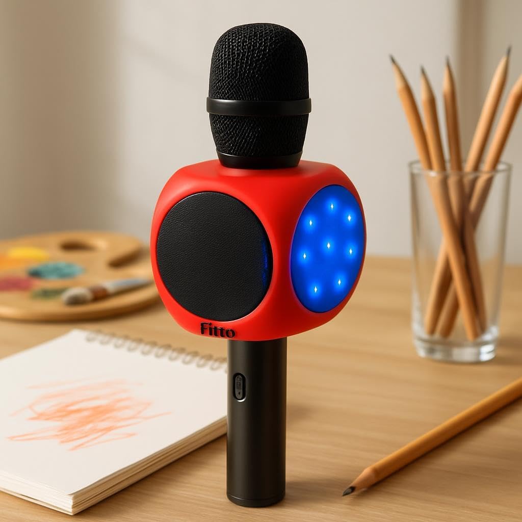 72 Pieces Bluetooth Karaoke Microphone Wireless for Singing (Party – and Performance)